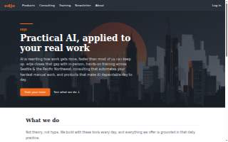EDJE website