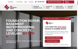 Epp Foundation Repair website