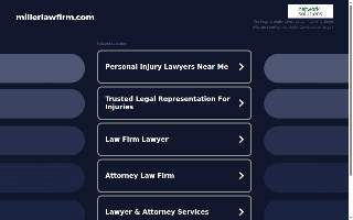 Miller Law Firm of Clive website