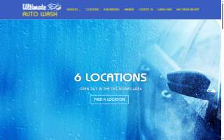 Ultimate Auto Wash of Clive website