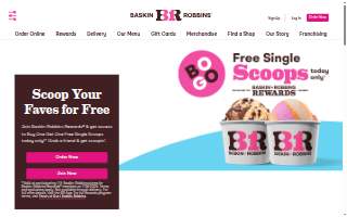 Baskin-Robbins of Coralville website