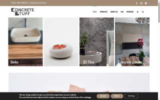 Concrete PolyFix website
