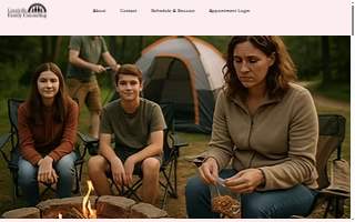 Coralville Family Counseling website