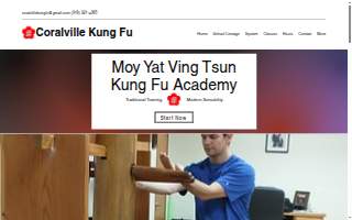 Coralville Kung Fu website