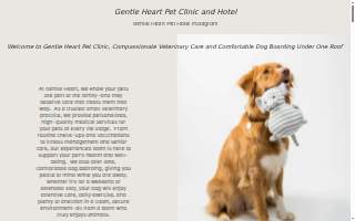 Gentle Heart Pet Hotel of Coralville website