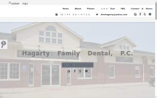 Hagarty Family Dental, P.C. website