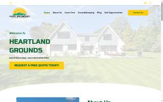 Heartland Grounds website
