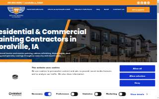 Henry's Painting & Contracting website