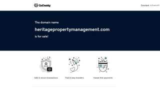 Heritage Property Management of Coralville website