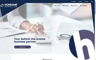 Honkamp Payroll, LLC website