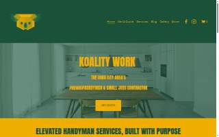 Koality Work website