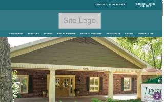 Lensing Funeral & Cremation Service of Coralville website