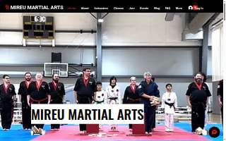 Mireu Martial Arts USA website