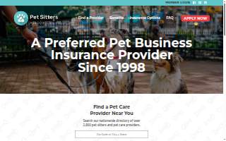 Pet Sitters LLC website