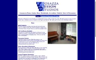 Rosazza Lesson Studios of Coralville website