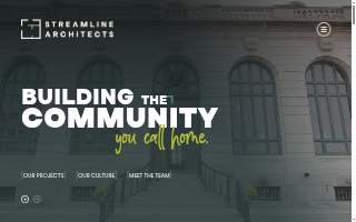 Streamline Architects website