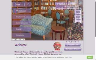 Windmill Manor of Coralville website
