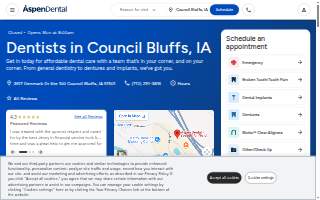 Aspen Dental - Council Bluffs website