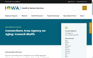 Connections Area Agency On Aging website