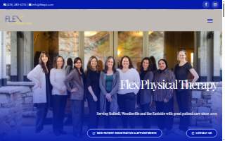 Flex Physical Therapy and Sports Medicine website
