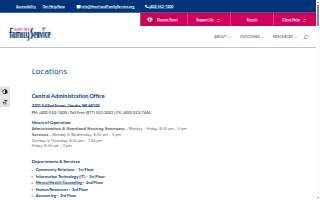 Heartland Family Services - Council Bluffs Office website