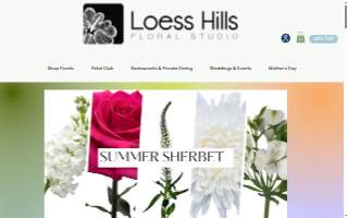 Loess Hills Floral website