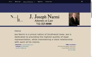 Narmi Law website