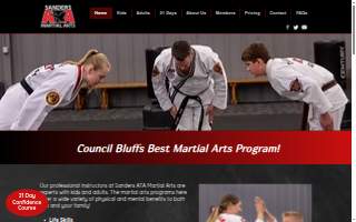 Sanders ATA Martial Arts website