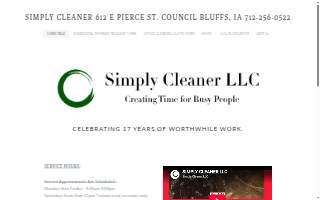 Simply Cleaner website