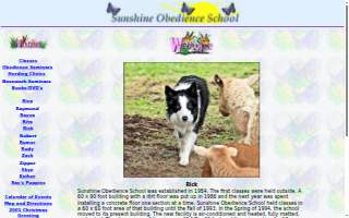 Sunshine Obedience School website