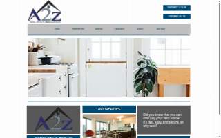 A2Z Real Estate Management website