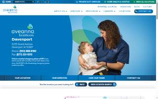 Aveanna Healthcare of Davenport website