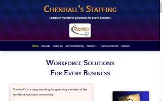 Chenhall's Staffing website