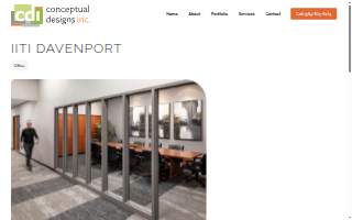 Conceptual Designs Inc of Davenport website