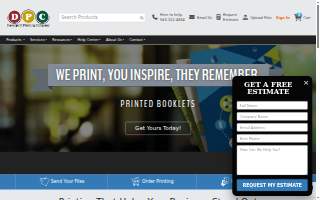 Davenport Printing Co Inc website