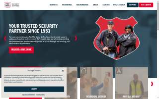 Per Mar Security Services of Davenport website