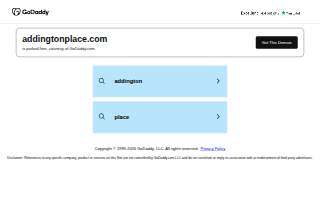Addington Place of Des Moines website