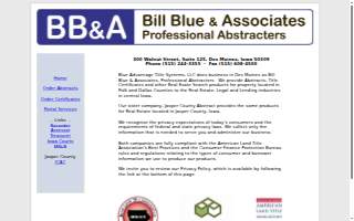 Bill Blue & Associates website