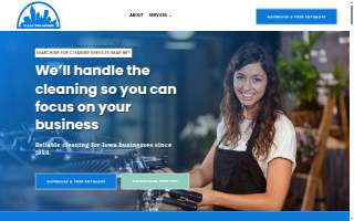 Clean Des Moines website