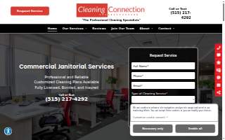 Cleaning Connection website