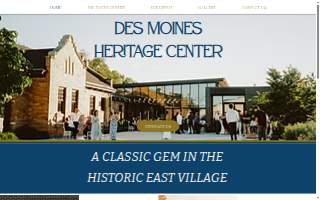 Des Moines Heritage Center website