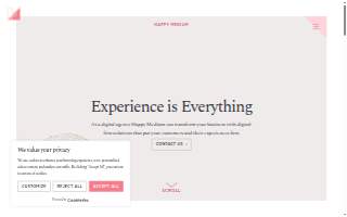 Happy Medium website