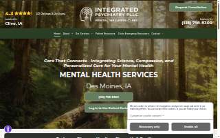 Integrated Psychiatry PLLC website