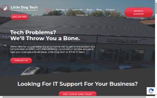 Little Dog Tech of Des Moines website