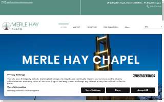 Merle Hay Funeral Home of Des Moines website