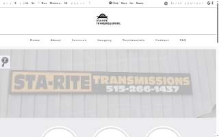 Sta-Rite Transmission of Des Moines website