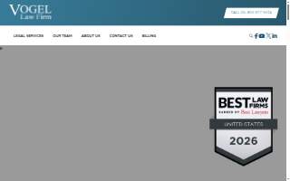 Vogel Law, PLLC website