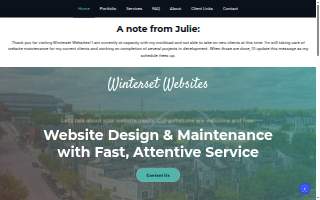 Winterset Websites of Des Moines website