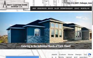 Abbitt Custom Home Design, LLC website