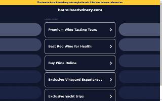 Barrelhead Winery website